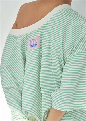 Gixy stripe tee Absinthe Stripes American Vintage 